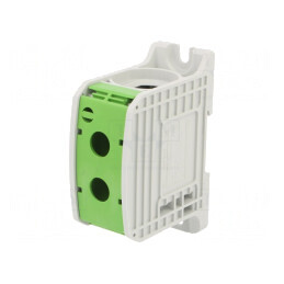 Terminal de Îmbinare Șine Verde 185mm2 2 Borne | Electronic-mag.ro | Componente Electronice