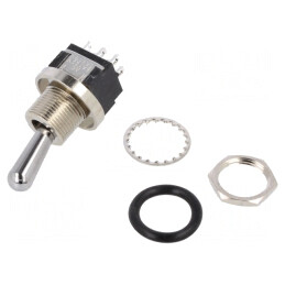 Comutator Basculant DPDT ON-ON 6A 125VAC/6VDC | Electronic-mag.ro | Componente Electronice