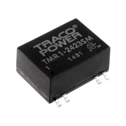Convertor DC/DC 1W 36-75V la 15V/-15V SMD | Electronic-mag.ro | Componente Electronice