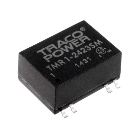 Convertor DC/DC 1W 36-75V la 15V/-15V SMD | Electronic-mag.ro | Componente Electronice