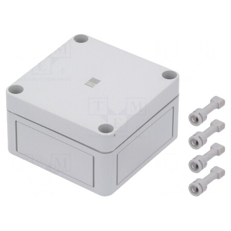 Carcasă Universală Policarbonat IP66 94x94x57mm | Electronic-mag.ro | Componente Electronice