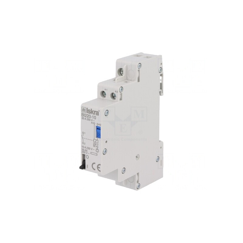 Releu Bistabil de Impulsuri NO 20A IP20 | Electronic-mag.ro | Componente Electronice