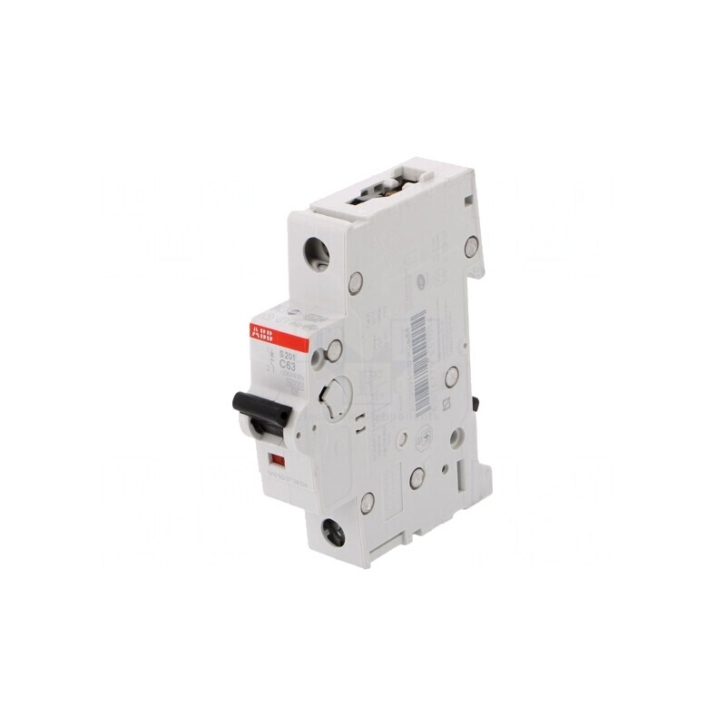 Întrerupător de supracurent 63A 1P 6kA 230/400VAC | Electronic-mag.ro | Componente Electronice