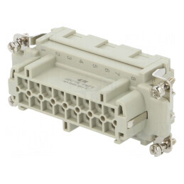 Conector HDC Inserturi Mamă 16A 16P HE-016-FS | Electronic-mag.ro | Componente Electronice