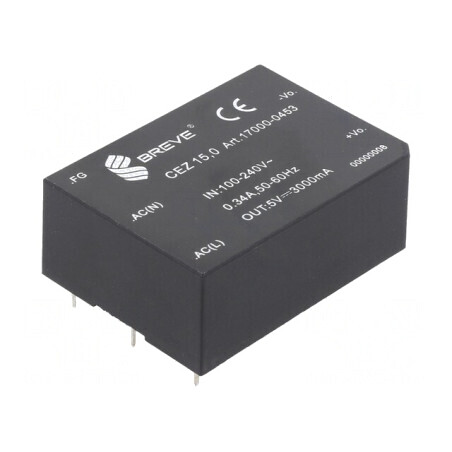 Convertor AC/DC 15W 5VDC | Electronic-mag.ro | Componente Electronice