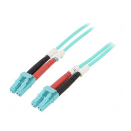 Patch cord cu fibră | OM3 | LC/UPC,din ambele părţi | 20m | LSZH | DK-2533-20/3