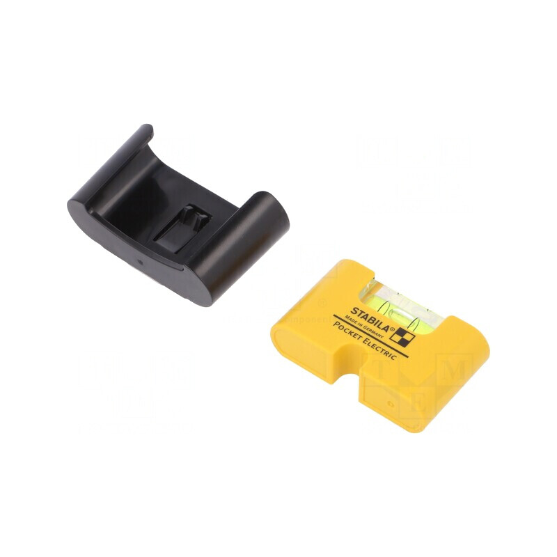 Nivelă pentru electricieni 67mm cu suport | Electronic-mag.ro | Componente Electronice