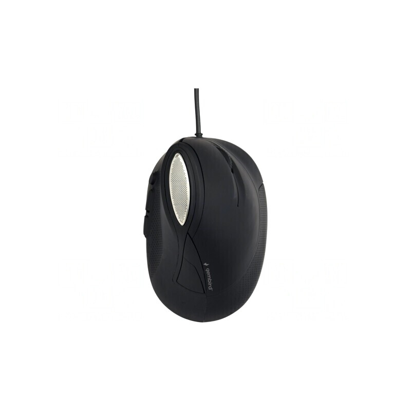 Mouse optic ergonomic USB negru 6 butoane cu cablu 1,35m | Electronic-mag.ro | Componente Electronice