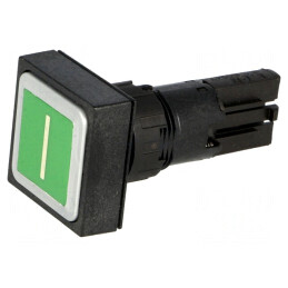 Comutator Apăsare 16mm Verde | Electronic-mag.ro | Componente Electronice