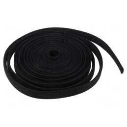 Tresa Poliester Neagră 12-22mm 10m | Electronic-mag.ro | Componente Electronice