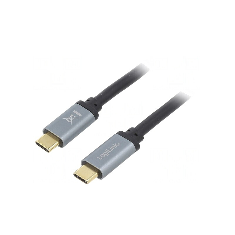 Cablu USB 3.2 USB C 1m Negru 10Gbps | Electronic-mag.ro | Componente Electronice