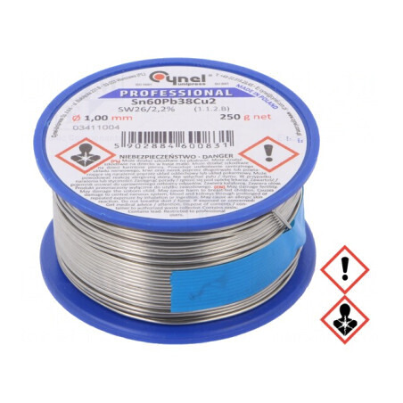 Sârmă de lipit 1mm cu plumb 0,25kg | Electronic-mag.ro | Componente Electronice
