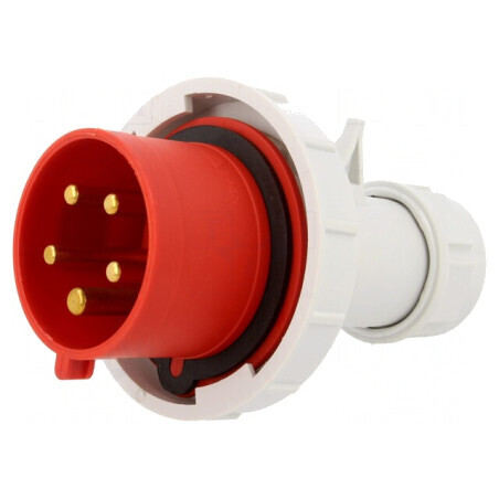 Mufă Tată Alimentare AC Trifazată 32A 400V IP67 | Electronic-mag.ro | Componente Electronice