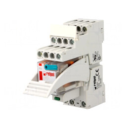 Releu Intermediar DPDT 12VDC 12A 250VAC | Electronic-mag.ro | Componente Electronice
