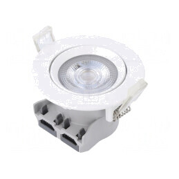 Spotlight LED 5W Alb Cald 3000K Ø72mm | Electronic-mag.ro | Componente Electronice