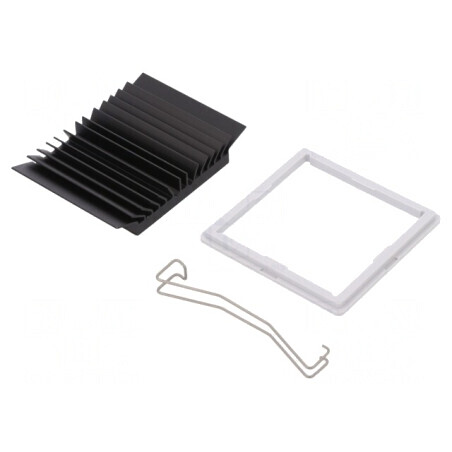Radiator BGA Negru 42,5mm x 42,5mm | Electronic-mag.ro | Componente Electronice