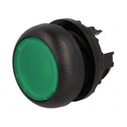 Comutator apăsare 22mm verde IP67 | Electronic-mag.ro | Componente Electronice