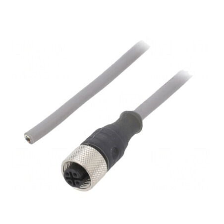 Cablu Conectare M12 4 PIN 1m PVC | Electronic-mag.ro | Componente Electronice