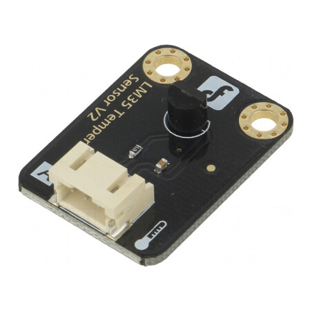 Senzor Temperatură Analogică LM35 cu Modul și Cabluri 5VDC | Electronic-mag.ro | Componente Electronice