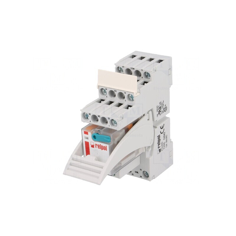 Releu Intermediar DPDT 24VDC 12A 250VAC | Electronic-mag.ro | Componente Electronice Releu Intermediar DPDT 24VDC 12A 250VAC | Electronic-mag.ro | Componente Electronice