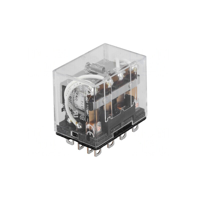 Releu Electromagnetic 4PDT 24VAC 10A LY4 | Electronic-mag.ro | Componente Electronice