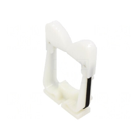 Clemă montată cu șurub poliamidă naturală 71,4mm | Electronic-mag.ro | Componente Electronice