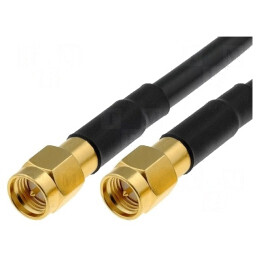 Cablu SMA 50Ω 1m Negru | Electronic-mag.ro | Componente Electronice