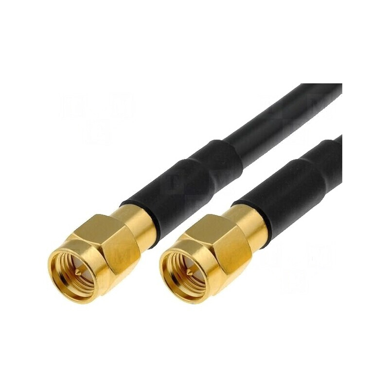 Cablu SMA 50Ω 1m Negru | Electronic-mag.ro | Componente Electronice