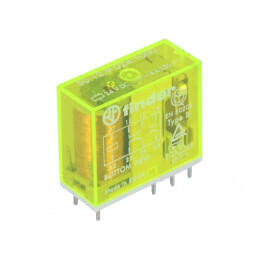 Releu Electromagnetic DPDT 24VDC 15A | Electronic-mag.ro | Componente Electronice
