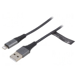 Cablu USB Lightning Apple 0.5m 480Mbps | Electronic-mag.ro | Componente Electronice