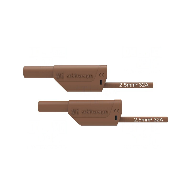 Cablu de măsurare 32A mufă banană 4 mm maro 150cm | Electronic-mag.ro | Componente Electronice Cablu de măsurare 32A mufă banană 4 mm maro 150cm | Electronic-mag.ro | Componente Electronice