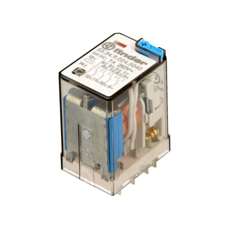 Releu Electromagnetic 4PDT 24VDC 15A | Electronic-mag.ro | Componente Electronice