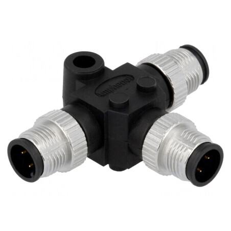 Adaptor în T M12 tată x3 pentru DeviceNet/CANopen PIN: 4 | Electronic-mag.ro | Componente Electronice