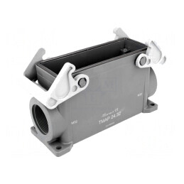 Carcasă pentru conectori HDC T-Type IP65 104.27 TMAP 24.32 | Electronic-mag.ro | Componente Electronice