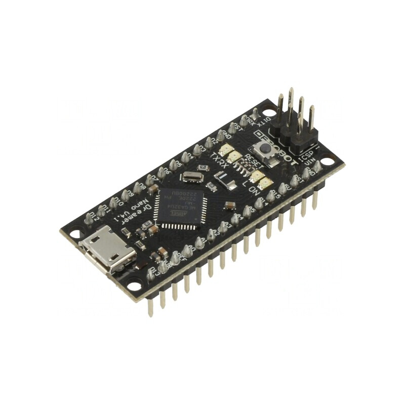 Controler Arduino Micro USB ATMEGA32U4 5-12V DC PWM 16MHz | Electronic-mag.ro | Componente Electronice