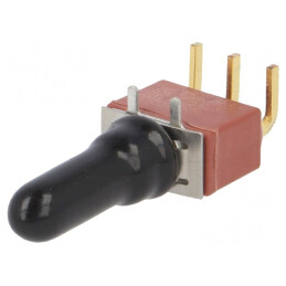 Comutator Acționat Prin Apăsare 2 Poz SPDT 1A 120VAC ON-ON | Electronic-mag.ro | Componente Electronice