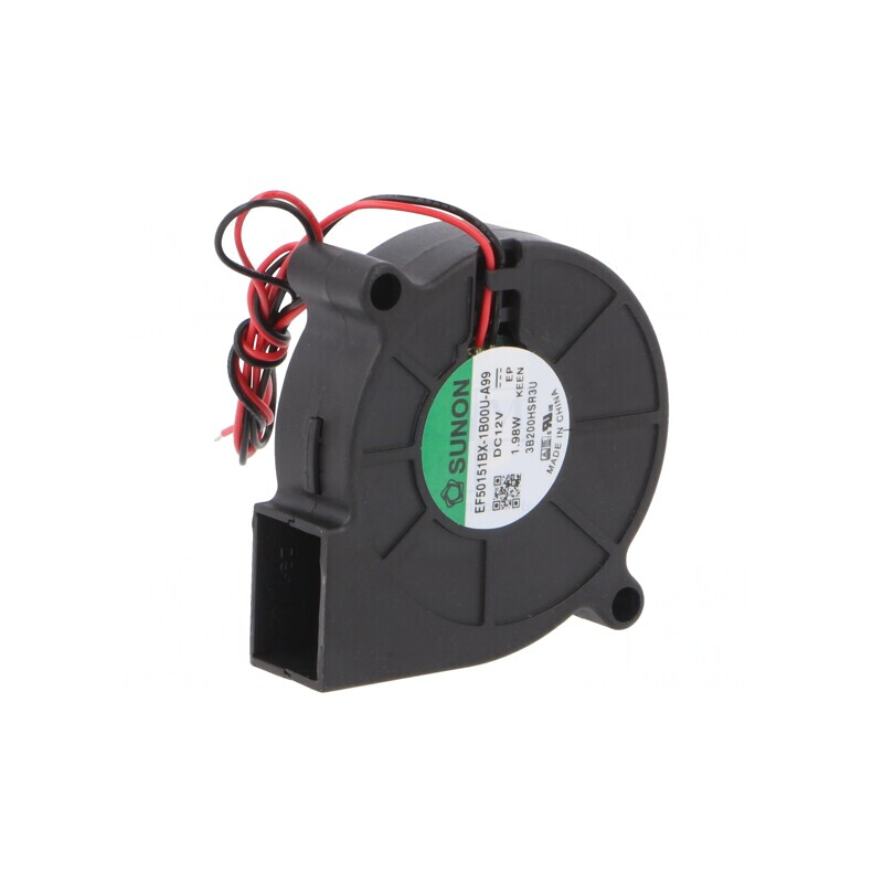 Ventilator DC Blower 12V 51.6x51.7x15mm | Electronic-mag.ro | Componente Electronice