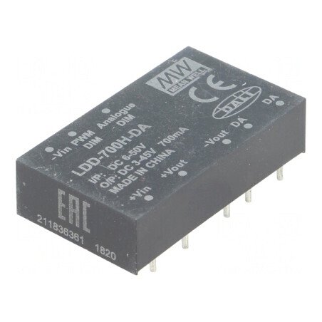 Convertor DC/DC 31W 6-50V 3-45VDC 550mA | Electronic-mag.ro | Componente Electronice