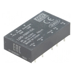 Convertor DC/DC 31W 6-50V 3-45VDC 550mA | Electronic-mag.ro | Componente Electronice