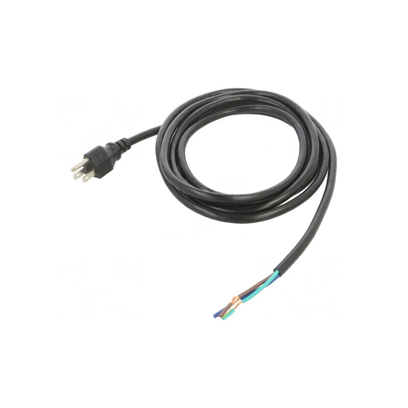 Cablu Alimentare 3m Negru 13A NEMA 5-15 | Electronic-mag.ro | Componente Electronice Cablu Alimentare 3m Negru 13A NEMA 5-15 | Electronic-mag.ro | Componente Electronice