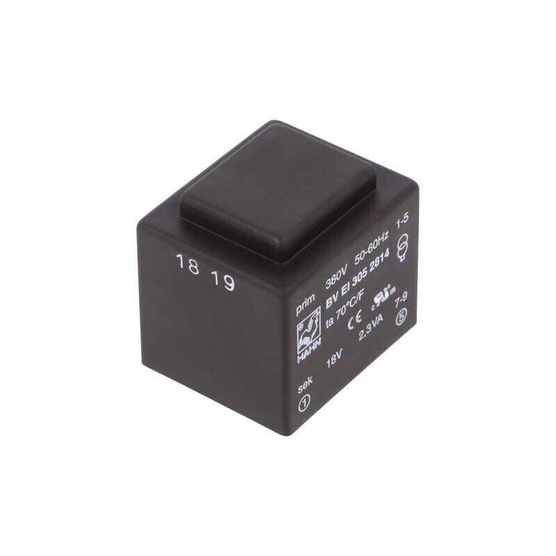 Transformator încapsulat 2,3VA 380VAC 18V 128mA PCB | Electronic-mag.ro | Componente Electronice Transformator încapsulat 2,3VA 380VAC 18V 128mA PCB | Electronic-mag.ro | Componente Electronice