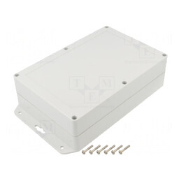 Carcasă Universală ABS Gri Deschis 140x210x60mm | Electronic-mag.ro | Componente Electronice