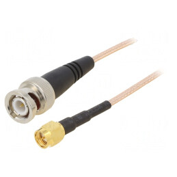 Cablu Coaxial 50Ω 1,22m BNC la SMA Ecranat | Electronic-mag.ro | Componente Electronice