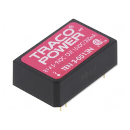 Convertor DC/DC 3W 4.5-9V la 15V 200mA DIP24 | Electronic-mag.ro | Componente Electronice