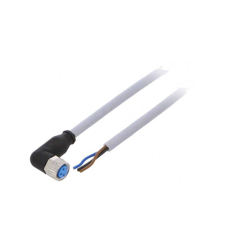 Cablu Conectare M8 2m IP67 | Electronic-mag.ro | Componente Electronice