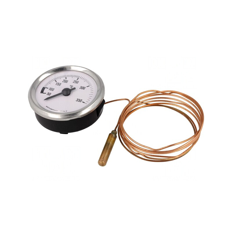Termometru cu Capilar Ø52x25mm | Electronic-mag.ro | Componente Electronice