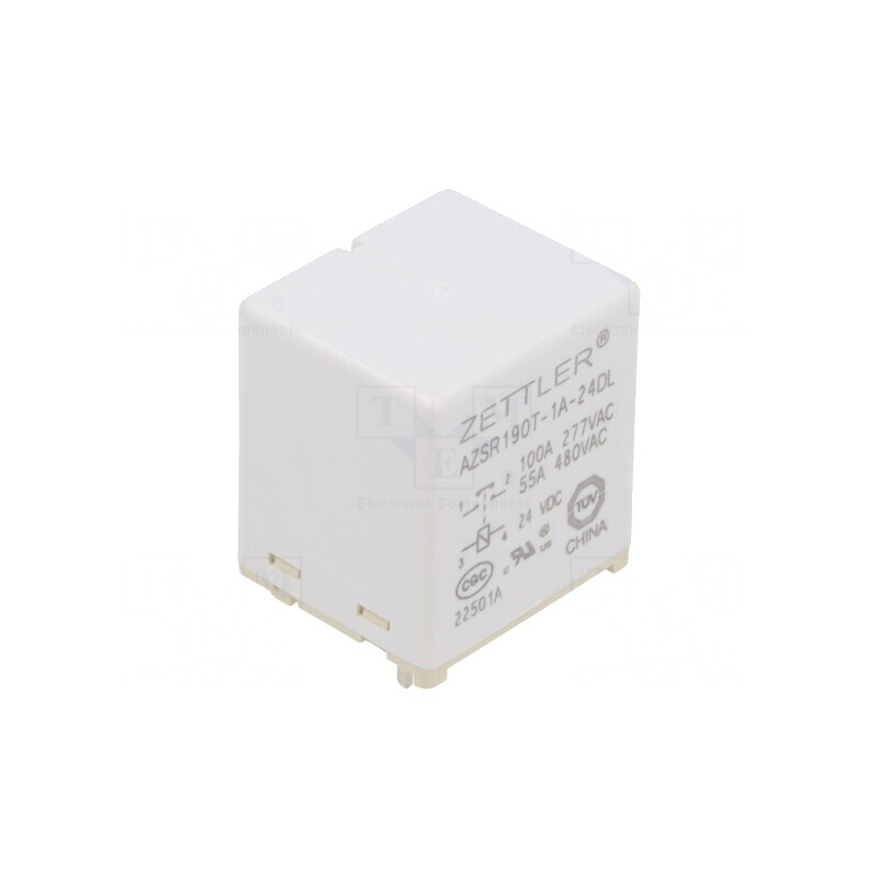 Releu Electromagnetic de Putere SPST-NO 24VDC 100A | Electronic-mag.ro | Componente Electronice