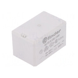 Releu electromagnetic DPST-NO 230VAC Serie 66.22 PCB | Electronic-mag.ro | Componente Electronice