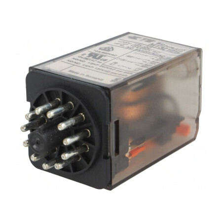 Releu Electromagnetic 3PDT 12VDC 10A | Electronic-mag.ro | Componente Electronice