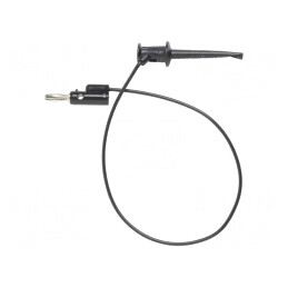 Cablu de măsurare 60VDC 30VAC 5A 1.52m Negru | Electronic-mag.ro | Componente Electronice